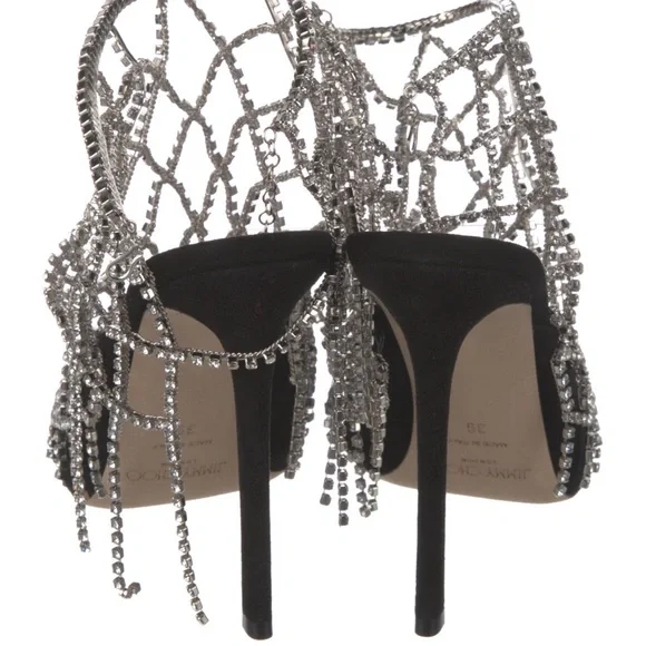 JIMMY CHOO CRYSTAL HEEL - Picture 4 of 6